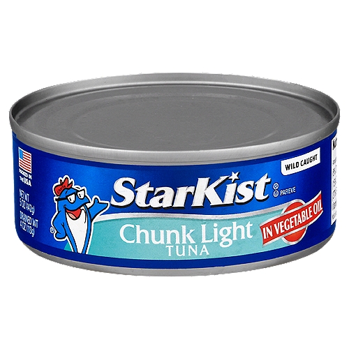 StarKist Chunk Light Tuna in Vegetable Oil, 5 oz