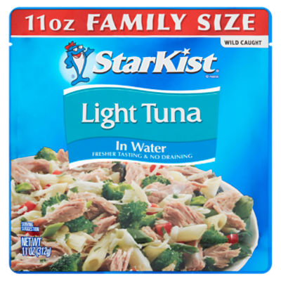 StarKist Light Tuna in Water Family Size, 11 oz