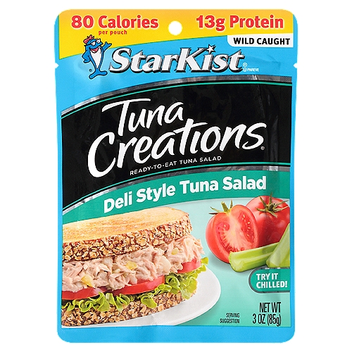 StarKist Tuna Creations Deli Style Tuna Salad, 3 oz Pouch
