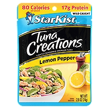StarKist Tuna Creations Lemon Pepper, 2.6 oz, 2.6 Ounce