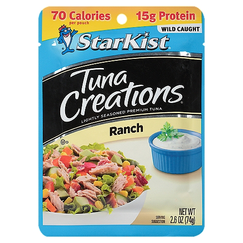 StarKist Tuna Creations Ranch 2.6 oz Pouch