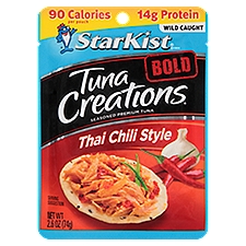 StarKist Tuna Creations, Thai Chili Style, 2.6 oz Pouch