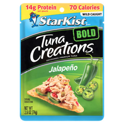 StarKist Tuna Creations Jalapeno Tuna, 2.6 oz ShopRite