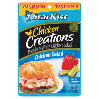 StarKist Chicken Creations, Chicken Salad, 2.6 oz Pouch