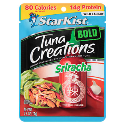 StarKist Tuna Creations Bold Wild Caught Sriracha Tuna 2.6 oz - ShopRite