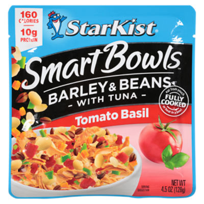 StarKist Smart Bowls Tomato Basil Barley & Beans with Tuna 4.5 oz