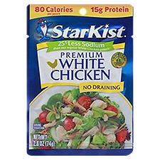 StarKist Premium, White Chicken, 2.6 Ounce