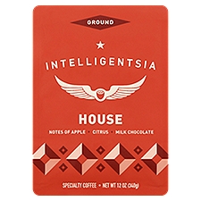 Intelligentsia Notes of Apple, Citrus & Milk Chocolate House Ground Specialty, Coffee, 12 Ounce
