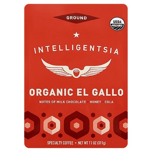 Intelligentsia Organic El Gallo Ground Specialty Coffee, 11 oz