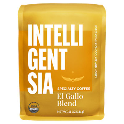 Intelligentsia Organic El Gallo Whole Bean Specialty Coffee, 11 oz