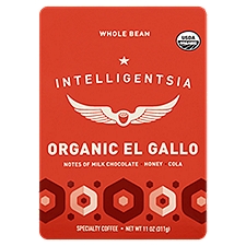 Intelligentsia Organic El Gallo Whole Bean Specialty, Coffee, 11 Ounce