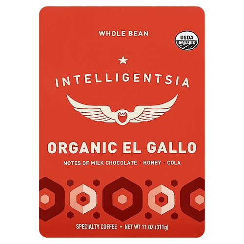 Intelligentsia Organic El Gallo Whole Bean Specialty Coffee, 11 oz