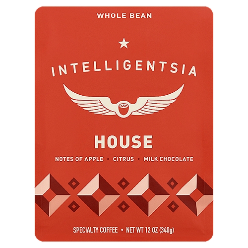 Intelligentsia House Whole Bean Specialty Coffee, 12 oz
Great Coffee is Not the Result of Chance