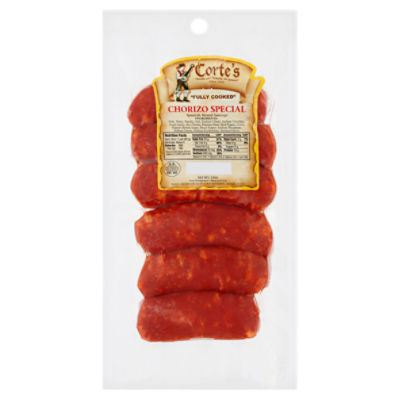 Corte's Chorizo Special Sausage, 6 count, 13 oz