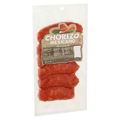 Corte's Chorizo Mexicano, 6 count, 14 oz