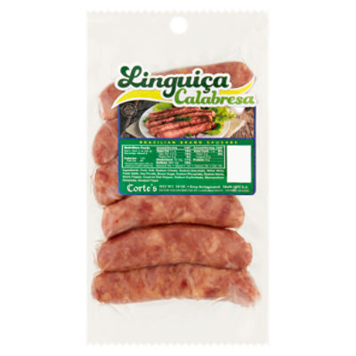 Corte's Linguiça Calabresa Sausage, 6 count, 14 oz