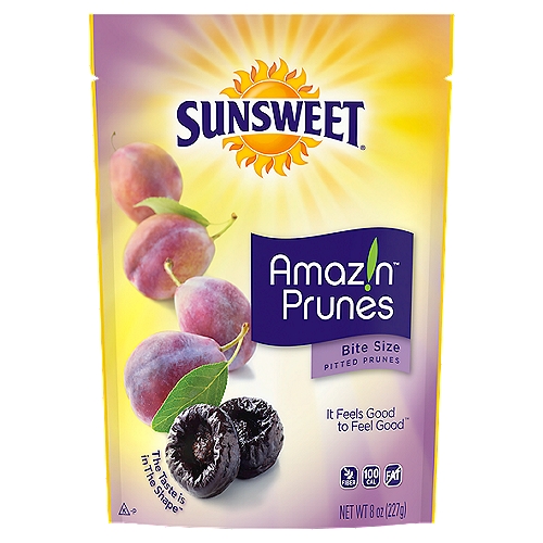 Sunsweet Amaz!n Bite Size Pitted Prunes, 8 oz
It Feels Good to Feel Good™