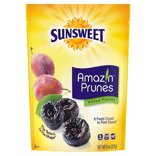 Sunsweet Amaz!n Pitted Prunes, 8 oz
It Feels Good to Feel Good™