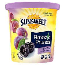 Sunsweet Amaz!n Pitted Prunes Bite Size, 16 oz