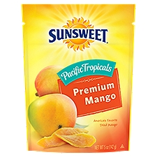 Sunsweet Pacific Tropicals Premium Dried Mango, 5 oz