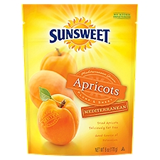 Sunsweet Mediterranean Dried, Apricots, 6 Ounce