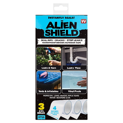 Alien Shield 5 Ft. Waterproof Indoor/Outdoor Tape, 3 count