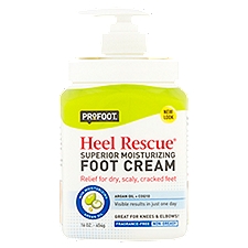 Profoot Heel Rescue Superior Moisturizing Foot Cream, 16 oz