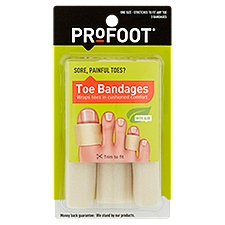 Profoot Toe Bandages, 3 count