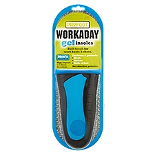 Profoot Workaday Men's Sizes 8-14, Gel Insoles, 1 Each
