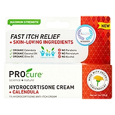 ProCure Hydrocortisone Cream with Calendula, 1 Ounce