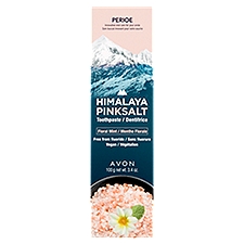 Perioe Avon Himalaya Pink Salt Floral Mint, Toothpaste, 3.4 Ounce