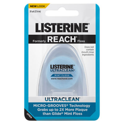 Listerine Ultraclean Mint Floss ShopRite