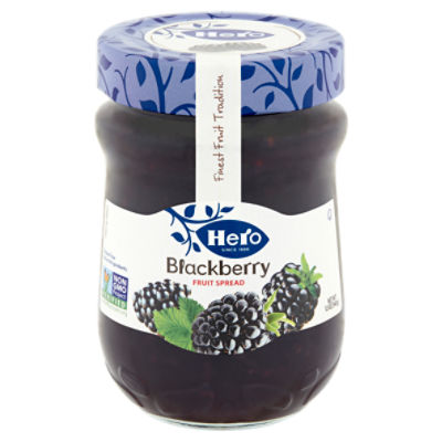Hero Blackberry Fruit Spread, 12 oz
