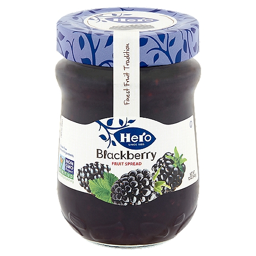 Hero Blackberry Fruit Spread, 12 oz
