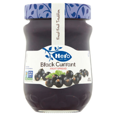 Hero Black Currant Fruit Spread, 12 oz, 12 Ounce