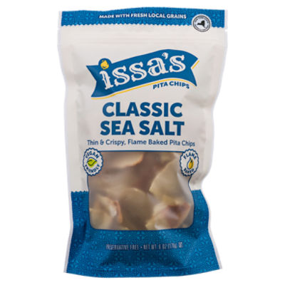 Issa's Classic Sea Salt Pita Chips, 6 oz