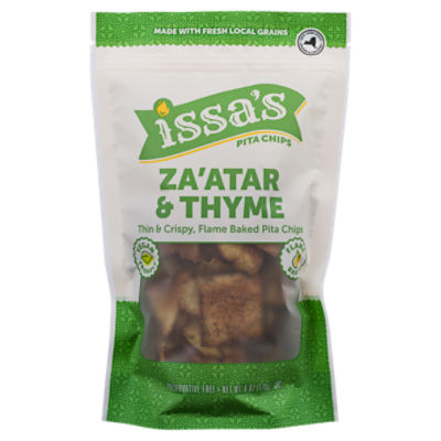 Issa's Za'atar & Thyme Pita Chips, 6 oz