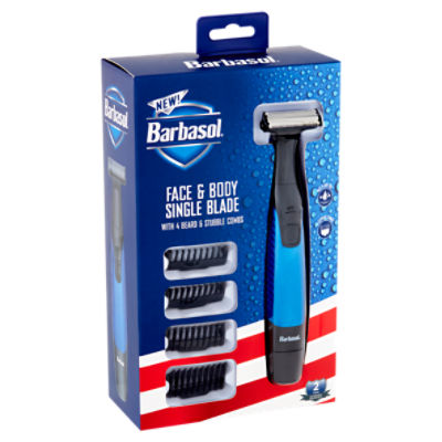 Barbasol Face & Body Single Blade, Shaver