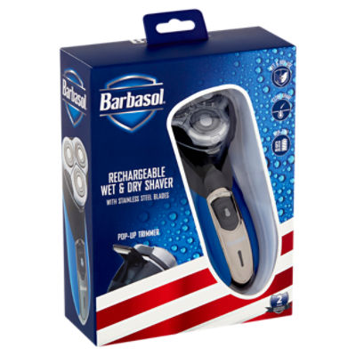 Barbasol CBR11001USB Wet And Dry Rechargeable Rotary, 48 OFF