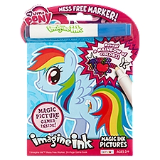 Bendon My Little Pony Imagine Ink Magic Ink Pictures Game Book with Mess Free Marker, Ages 3+