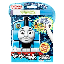 Bendon Imagine Ink Magic Ink Pictures Thomas & Friends Mess Free Marker! with Game Book, Ages 3+