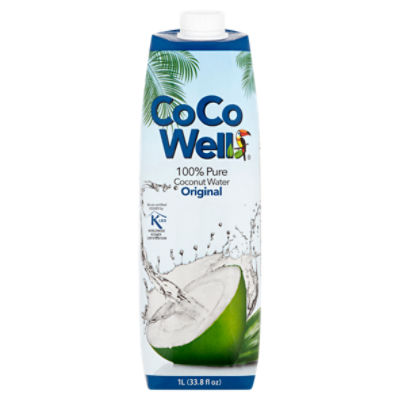 Coco Well Original 100 Pure Coconut Water 338 Fl Oz Shoprite 9505