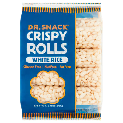 Dr. Snack White Rice Crispy Rolls, 2.8 oz