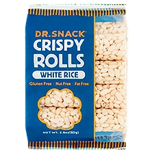 Dr. Snack White Rice Crispy Rolls, 2.8 oz