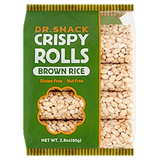 Dr. Snack Brown Rice Crispy Rolls, 2.8 oz