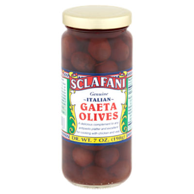 Sclafani Olives - Gaeta, 7 oz