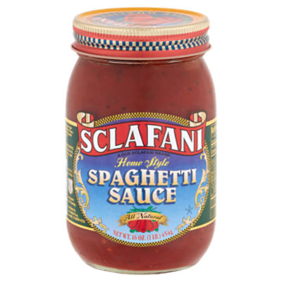 Sclafani Home Style Spaghetti Sauce, 16 oz