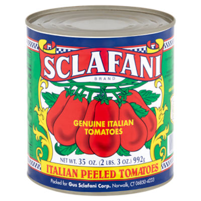 Sclafani Italian Peeled Tomatoes, 35 oz