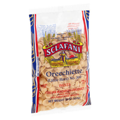 Sclafani Orecchiette (Little Hats) No. 300 Pasta, 16 oz