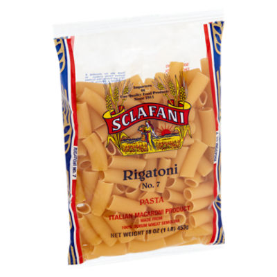 Sclafani Rigatoni No. 7 Pasta, 16 oz